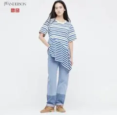 UNIQLO and JW ANDERSON ストレートハイライズジーンズ 25