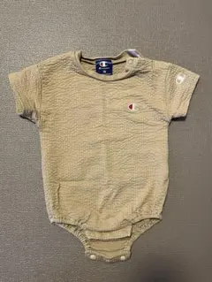 Champion ベージュロンパース 70サイズ