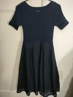 BLUELABEL CRESTBRIDGE モックロディーシルケットワンピース - メルカリ