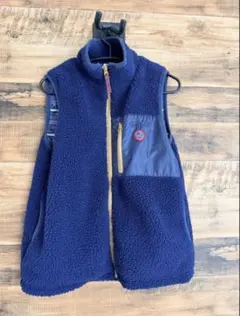 OUTDOOR PRODUCTS ネイビー フリースベスト M