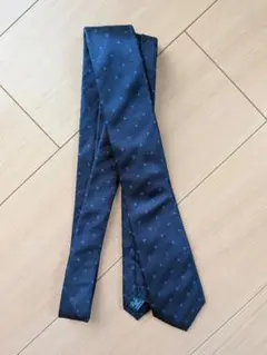 THE SUIT COMPANY ネクタイ ネイビー ドット柄のサムネイル