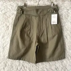 新品　UNITED ARROWS グルカショーツ　ハーフパンツ　カーキ　Sのサムネイル