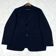 美品✨ユニクロ 2024年 感動ジャケット 大きいサイズ3XL ネイビー