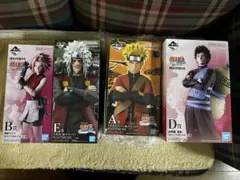 一番くじ NARUTO 疾風伝 フィギュア 4種セット　A C D E 一番くじ NARUTO ACDE賞 疾風伝 フィギュア 4体セット - メルカリ