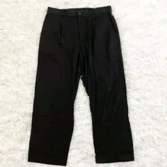 GLOBAL WORK グローバルワーク テーパードパンツ 黒 L カジュアル