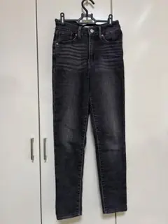 721 HIGH RISE SKINNY ダークグレー 25