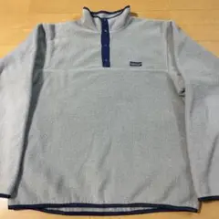 三角タグ ポケット無し patagonia スナップt グレー USA製