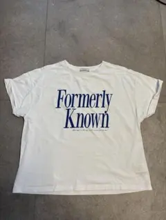 BAYFLOW 半袖Tシャツ Formerly Known 白のサムネイル
