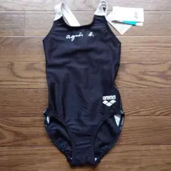 新品未使用　arena 星柄 ワンピース水着 青　アニエスベー JIE3 MAILLOT ARENA agnes b． x