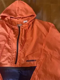 RUSSELL ATHLETIC プルオーバー　ナイロンジャケット　ハーフジップ