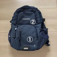 大容量KANGOL リュック バックパック ネイビー　通勤　通学のサムネイル