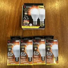 6個 IRIS LED電球 E17 760ルーメン 7.7W 60形相当