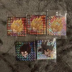 ドラゴンボール 超戦士シールウエハース14 孫悟空 ベジット 5枚セット