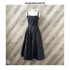ROCHAS ティアードギャザードレス シルク100％ M 最高級伊製 極美品 