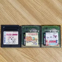 ゲームボーイカラー ソフト3点