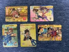 ストリートファイター★カードダスキラ5枚セット