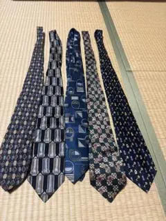 ネクタイ 5本セット　シルク