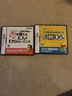 大人のDSトレーニング 漢検DS 2本セット