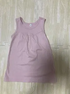 無印良品　ノースリーブ ワンピース　ドット　サイズ80