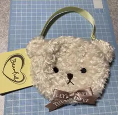 【エコバッグなし】TULLY's COFFEE ベアフル ポーチ　タリーズ