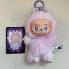 正規品 LABUBU エナジー LUCK ラブブ 紫