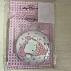 アベイル こぎみゅん　アクリルスタンド&グリッター缶バッジ　こぎゅみゅん