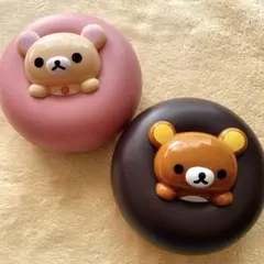 2010 ミスド リラックマ コリラックマ ドーナツ型ケース小物入れ