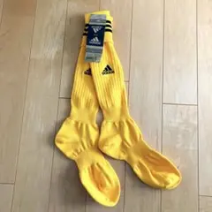 サッカーソックス　イエロー　25〜27cm