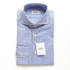 新品 FAIRFAX 40 フェアファックス 長袖シャツ ドレスシャツ チェック