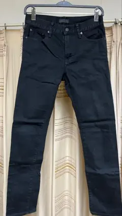 ZARA MAN コーティング デニムパンツ黒 テック モード 艶 - メルカリ