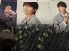 キスマイ Kis-My-Ft2 衣装展 横尾渉ビジュアルカードセット&シール