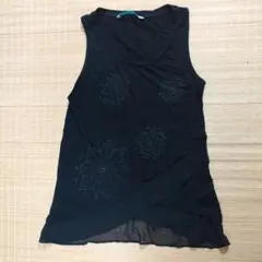 Desigual 黒 ノースリーブチュニック