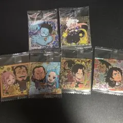 ワンピース キャラクターシール 6枚セット
