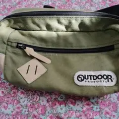 OUTDOOR PRODUCTS ボディバッグ オリーブグリーン