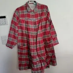 無印良品　M-L チェック柄　マタニティパジャマ