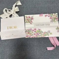 DIOR ショップ袋とカードセット