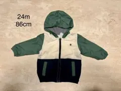 プチバトー24m 86cm アウター　ウィンドブレーカー