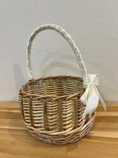 バスケット リボン付き