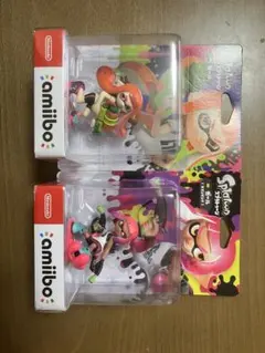 Splatoon amiibo 2体セット(ガール&ガールネオンピンク)
