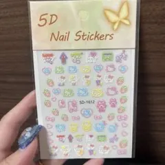 ネイルシール　キティちゃん