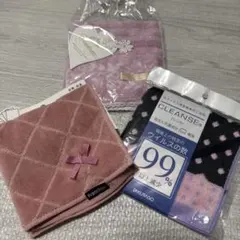 新品・未使用　タオル　ハンカチ　３枚セット　まとめ売りのサムネイル