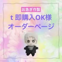 t 即購入OK様　おけんとさま　ぬい服　スーツセット