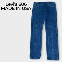 Levi’s 606 USA製 リジッドデニム オレンジタブW34