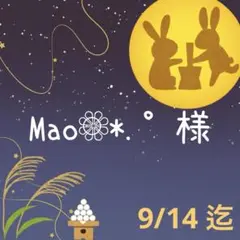 ♡Mao ❁⃘*.゜様 専用♡