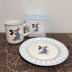 匿名配送 Disney Store 30周年ミッキー マグカップ プレート