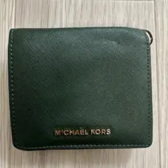 MICHAEL KORS 二つ折り財布 グリーン