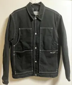 Carhartt ブラック ダブルフロントジャケット　Mサイズのサムネイル