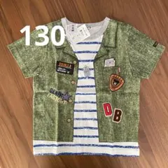 DOUBLE.B だまし絵Tシャツ 130cm 新品未使用