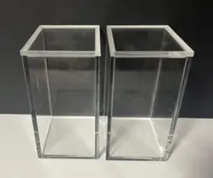 アクリルブロック 透明 ディスプレイ台 置物 ポストモダン 光学