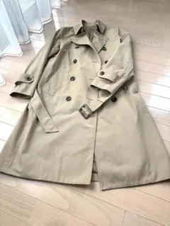 無印良品　トレンチコート ベージュM